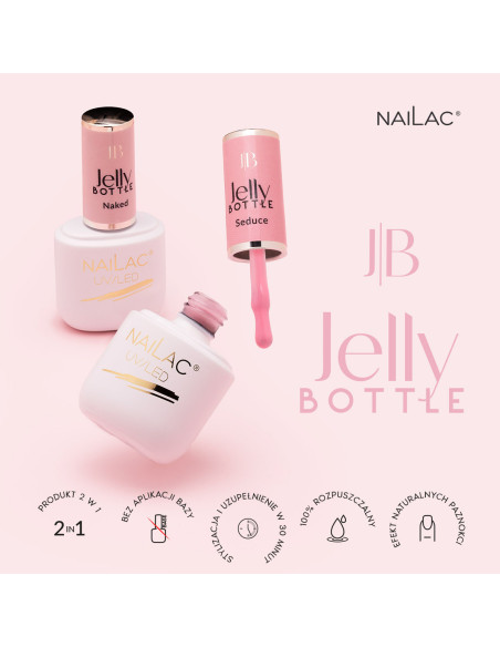 Żel w butelce Jelly Bottle Peach Peach NaiLac 7ml