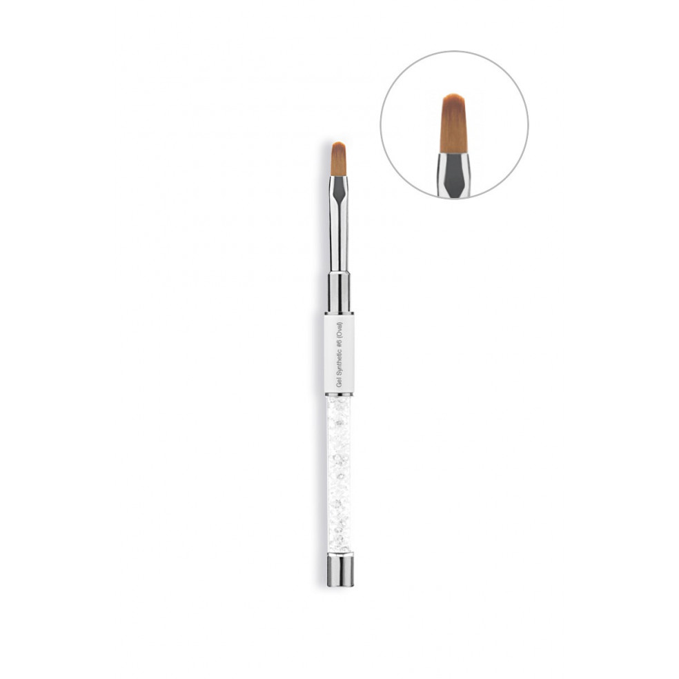 #6 Pro Oval Gel Brush Synthetic