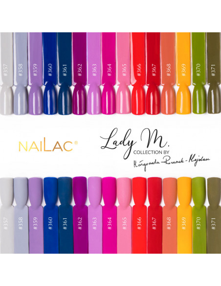 #365 Lakier hybrydowy NaiLac 7ml