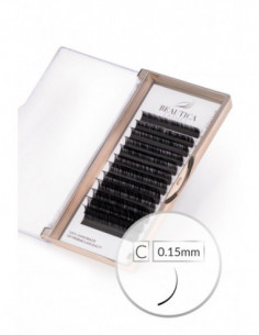 Flat Lashes C 0.15 mm - Mix