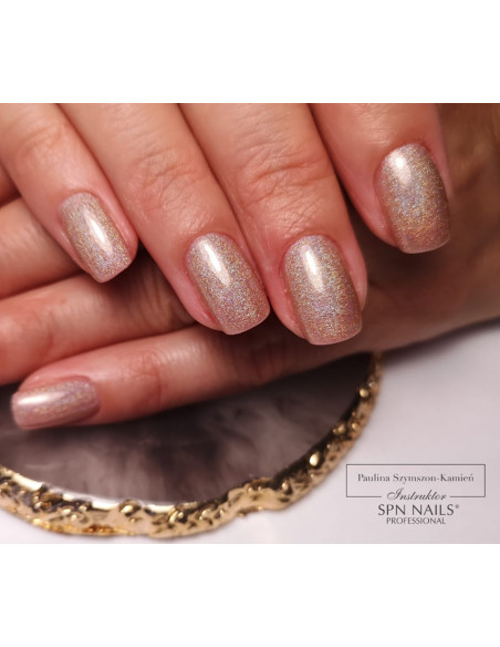 Lakier hybrydowy 839 Liquid Gold UV LaQ 8ml