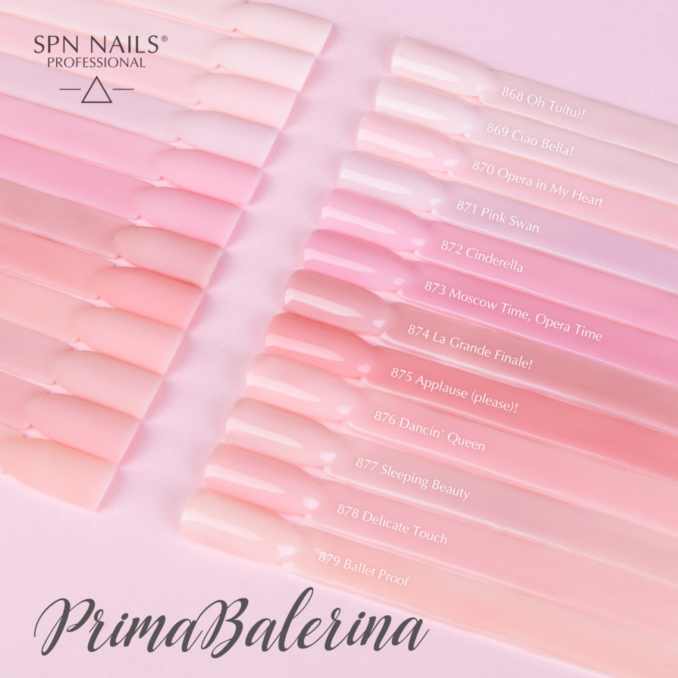 879 Ballet Proof UV LaQ 8ml 879 Ballet Proof UV LaQ 8ml
