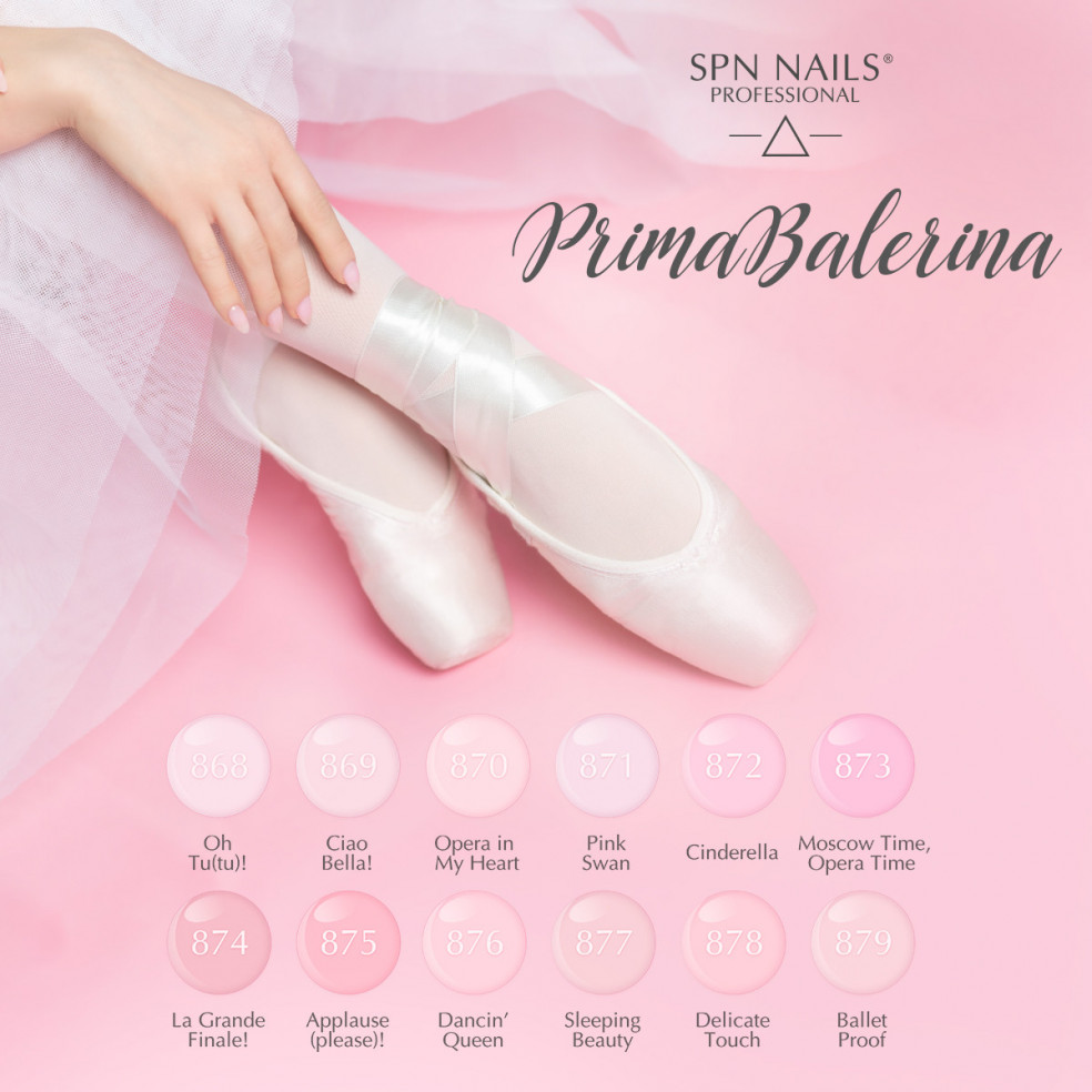 879 Ballet Proof UV LaQ 8ml 879 Ballet Proof UV LaQ 8ml