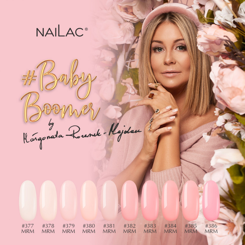 #382 MRM rubber nail polish NaiLac 7ml