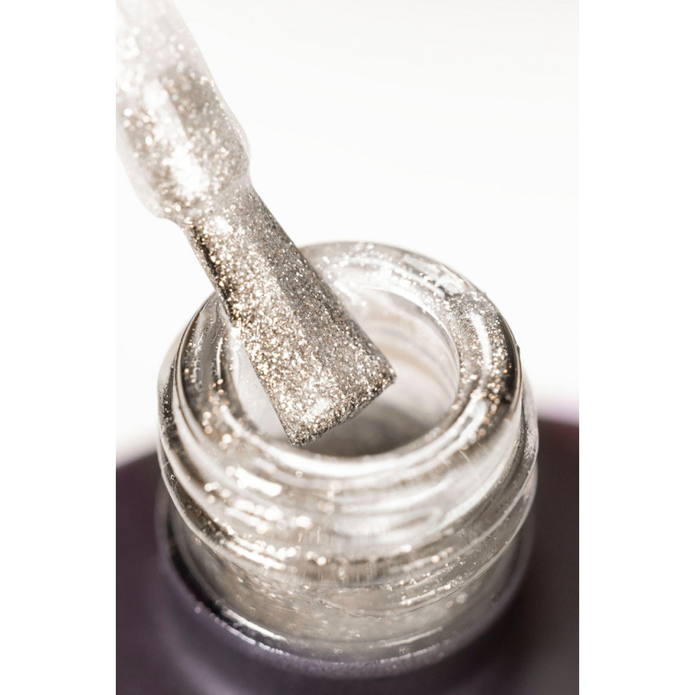 Lakier hybrydowy 663 Mistic Silver UV LaQ 8ml