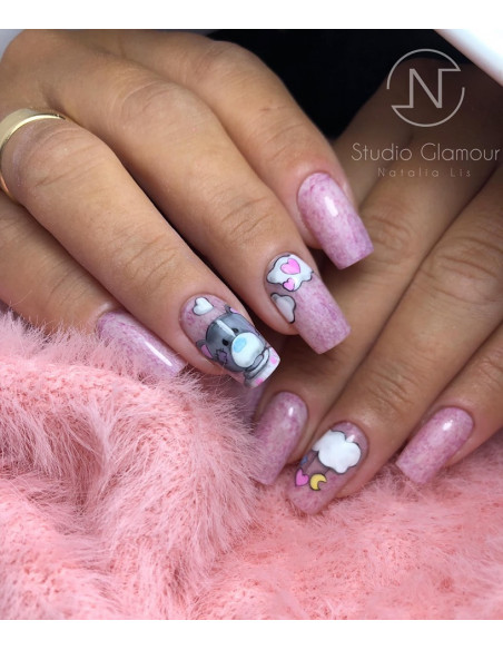 Lakier hybrydowy 744 VelVet Pink UV LaQ 8ml