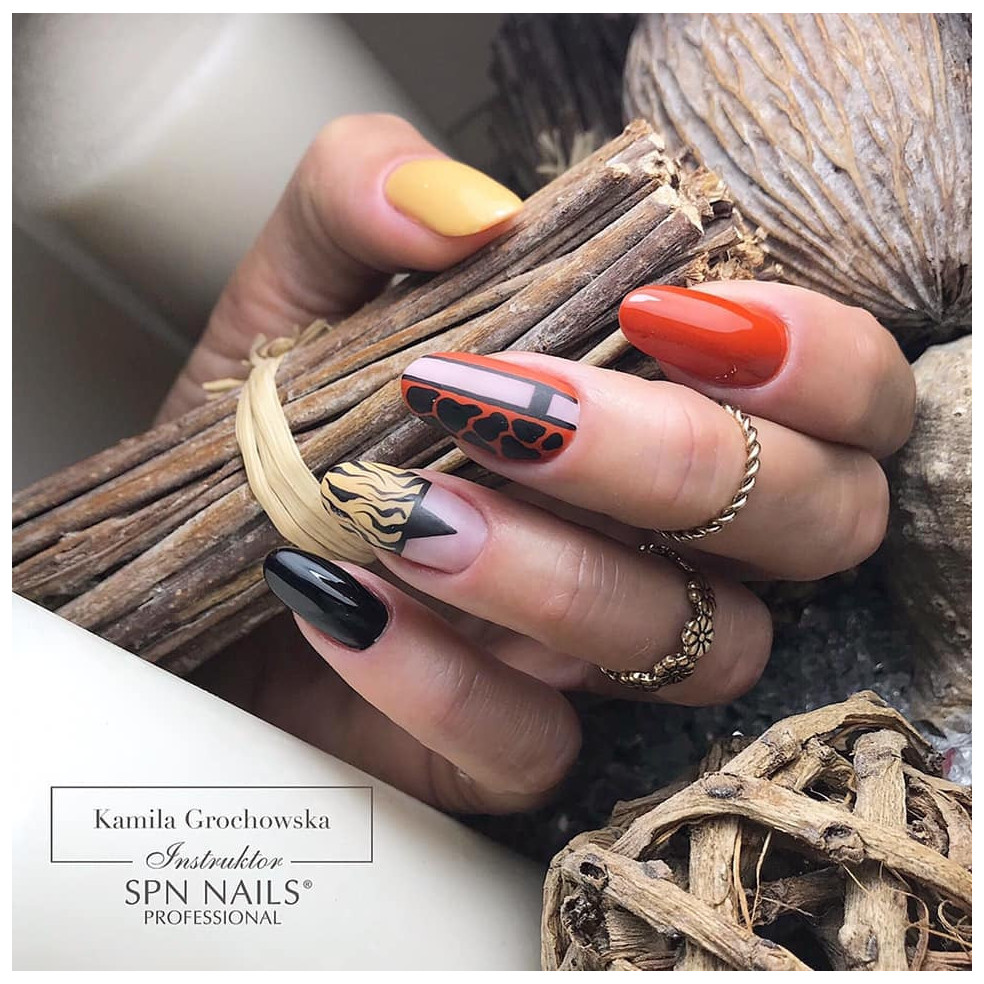 Lakier hybrydowy 706 Neon Orange UV...