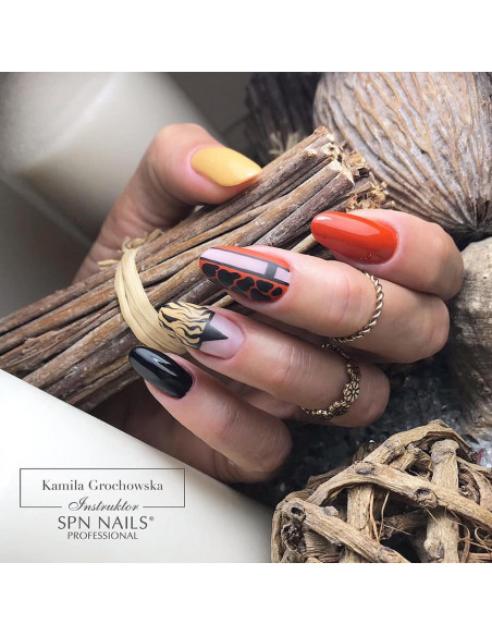 Lakier hybrydowy 706 Neon Orange UV LaQ 8ml