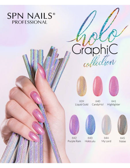 Lakier hybrydowy 841 Highlighter UV LaQ 8ml