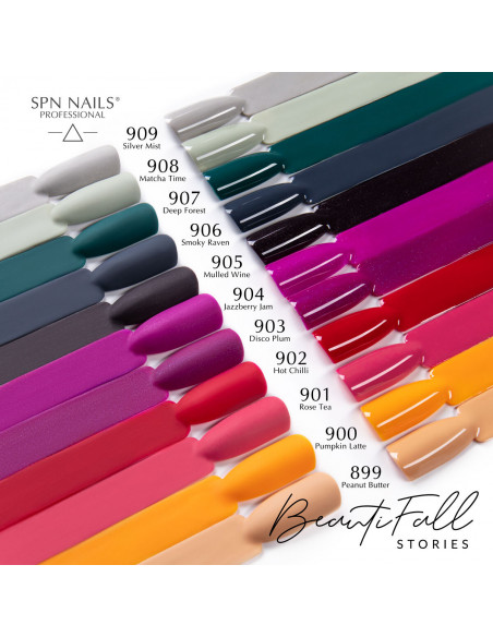 Lakier hybrydowy 903 Disco Plum UV LaQ 8ml