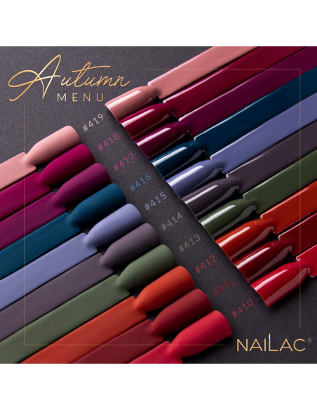 #411 Hybrid polish NaiLac 7ml