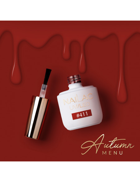 #411 Lakier hybrydowy NaiLac 7ml