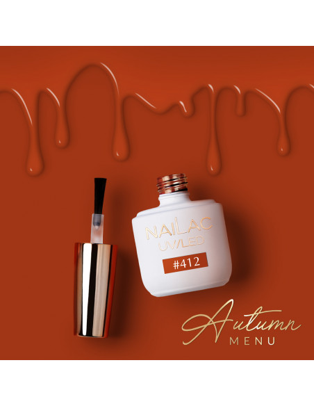 #412 Lakier hybrydowy NaiLac 7ml