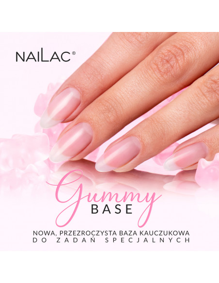 Baza kauczukowa Gummy Base NaiLac 7ml