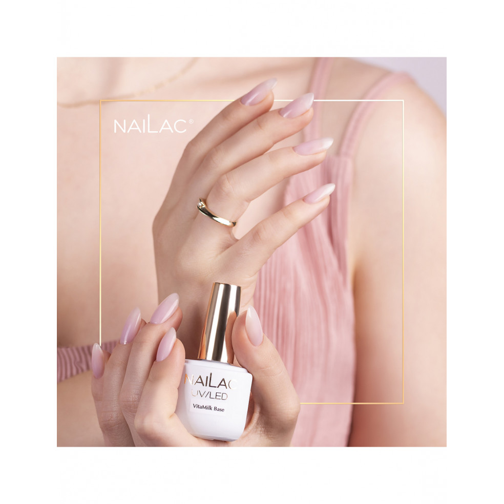 Baza hybrydowa VitaMilk NaiLac 7ml Baza hybrydowa VitaMilk NaiLac 7ml
