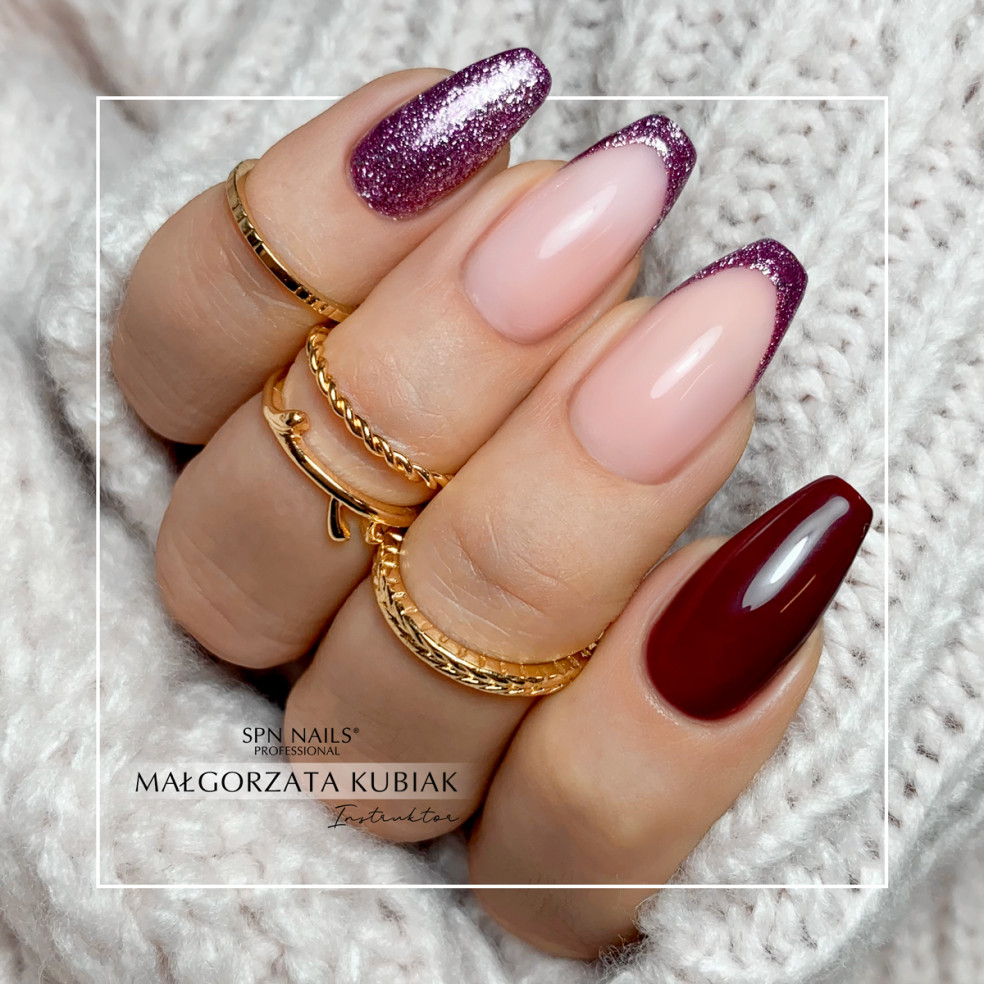 Lakier hybrydowy 811 Redberry Praline... Lakier hybrydowy 811 Redberry Praline...