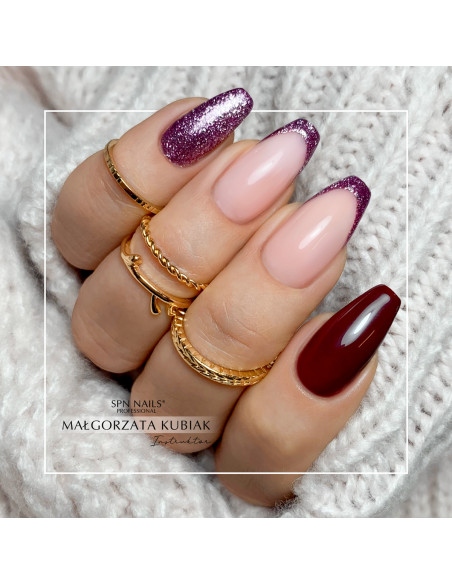 Lakier hybrydowy 811 Redberry Praline UV LaQ 8ml