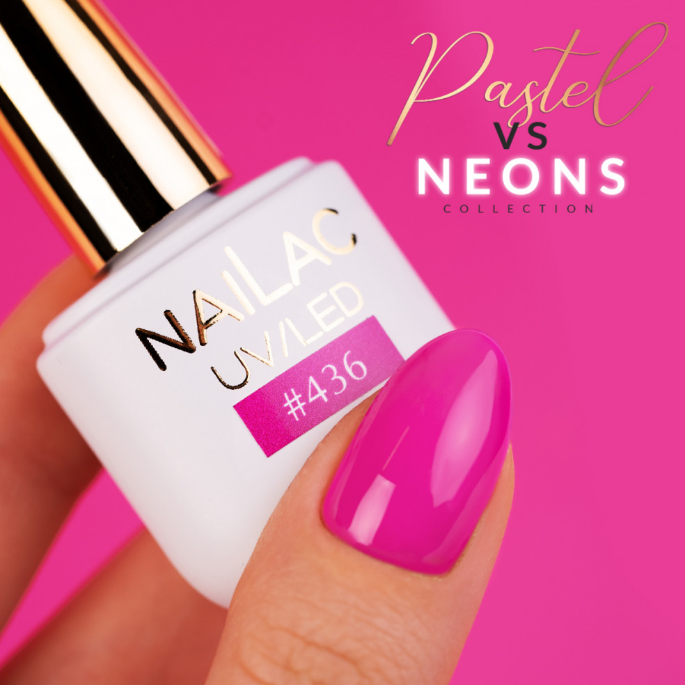 #436 Lakier hybrydowy NaiLac 7ml