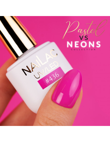 #436 Lakier hybrydowy NaiLac 7ml