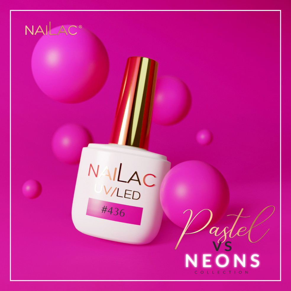 #436 Hybrid polish NaiLac 7ml