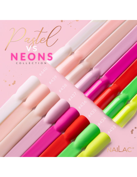 #437 Lakier hybrydowy NaiLac 7ml