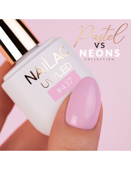 #437 Lakier hybrydowy NaiLac 7ml