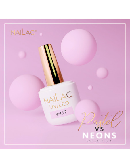 #437 Hybrid polish NaiLac 7ml
