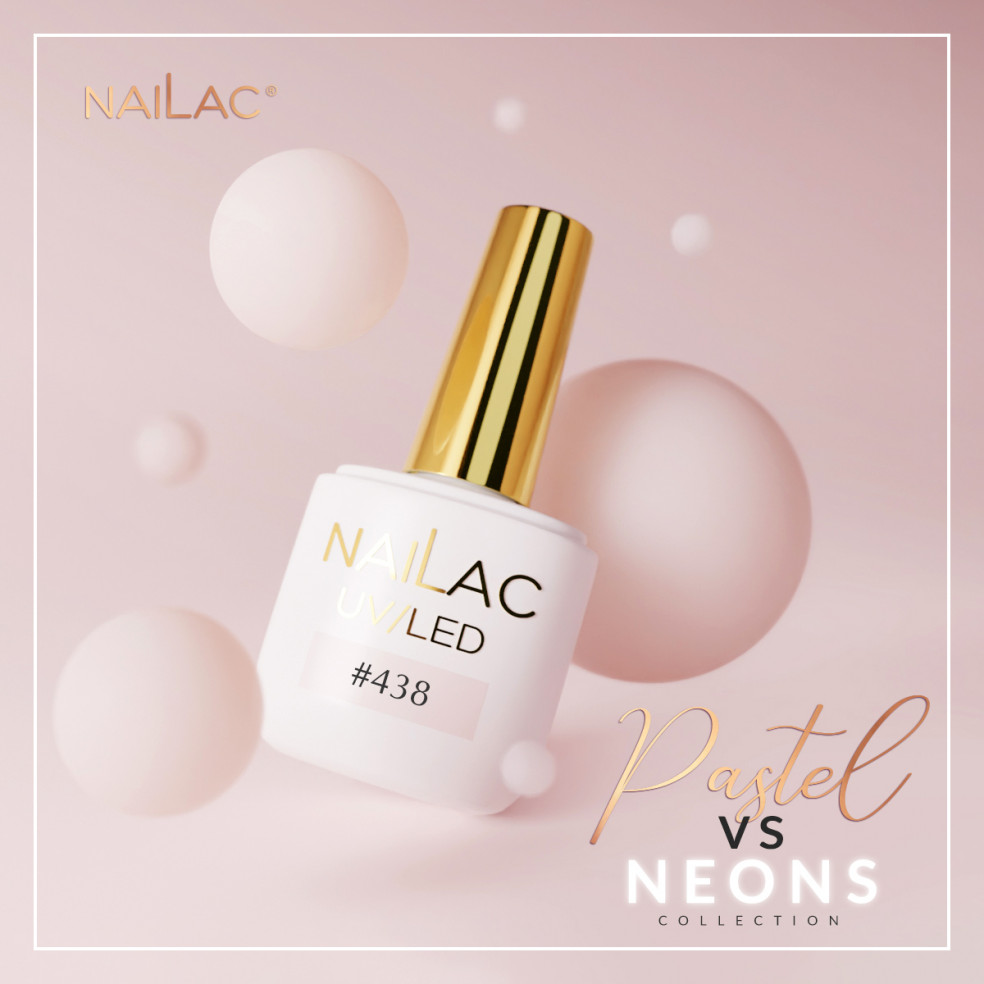 #438 Lakier hybrydowy NaiLac 7ml