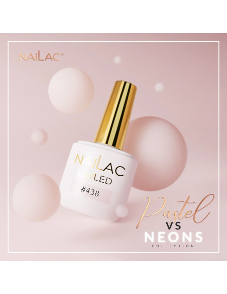 #438 Lakier hybrydowy NaiLac 7ml