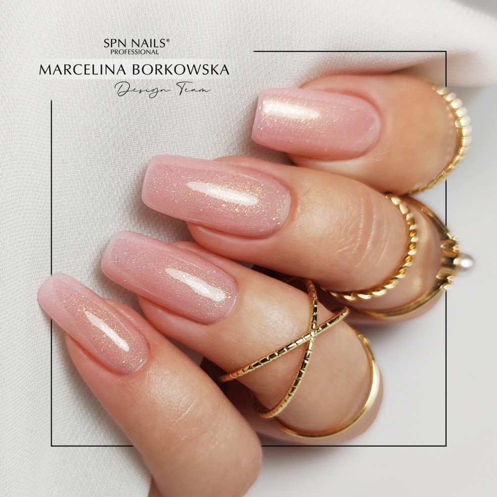 Lakier hybrydowy 917 Mono Gold UV LaQ...