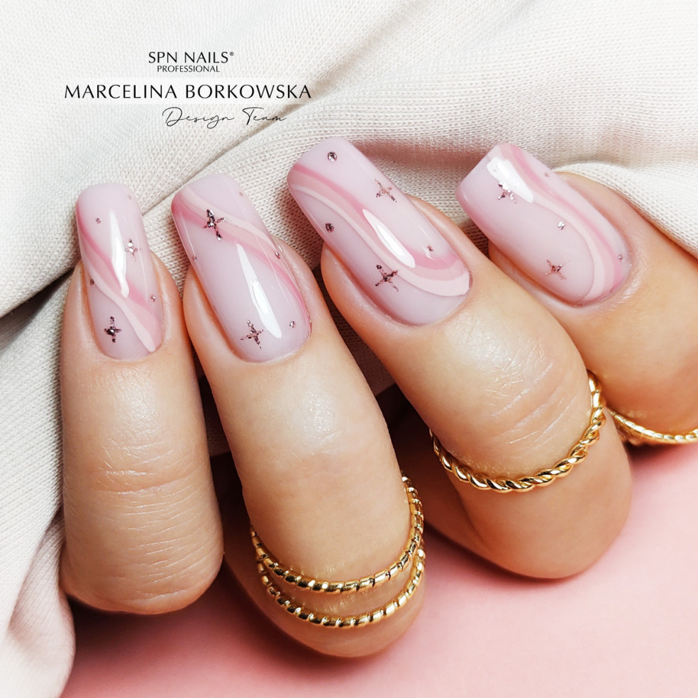 Lakier hybrydowy 919 Mono Pink UV LaQ...
