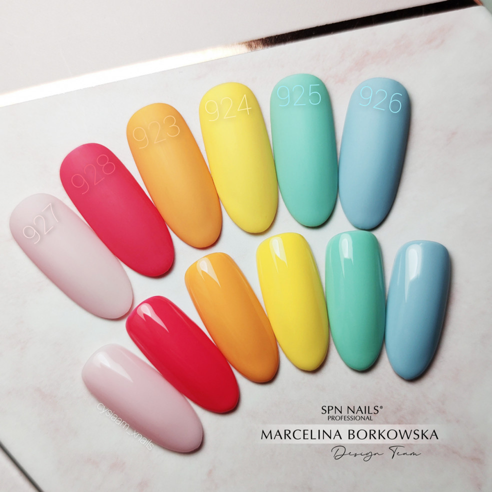 Lakier hybrydowy 923 Mangoccino UV...