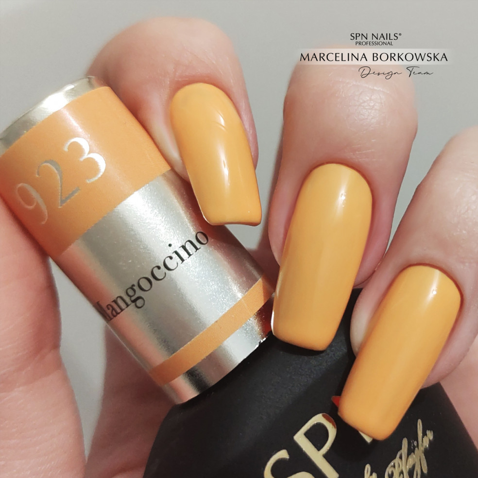 Lakier hybrydowy 923 Mangoccino UV...