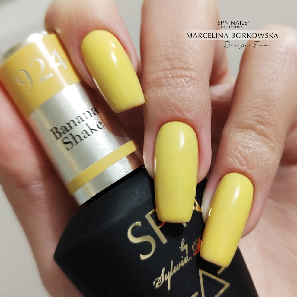 Lakier hybrydowy 924 Banana Shake UV...