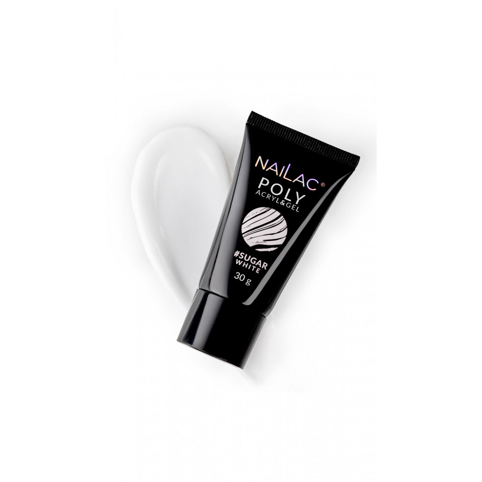 Poly Acryl&Gel #Sugar White NaiLac 30g