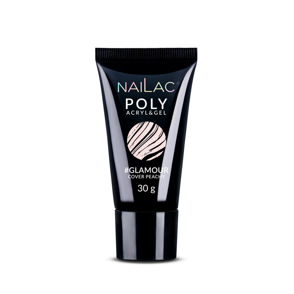 Poly Acryl&Gel #Glamour Cover Peachy NaiLac 30g