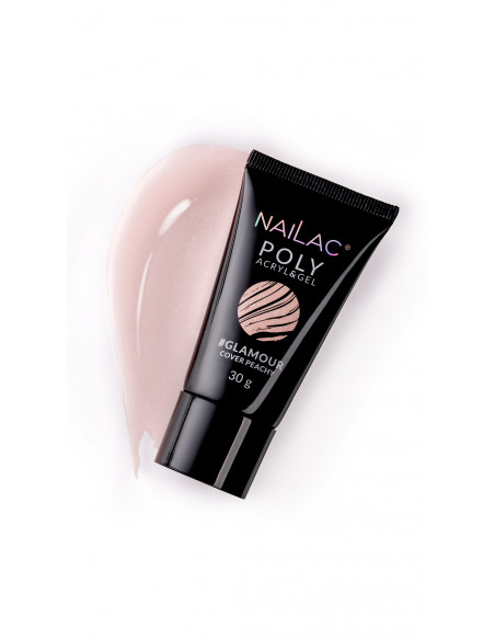 Poly Acryl&Gel #Glamour Cover Peachy NaiLac 30g