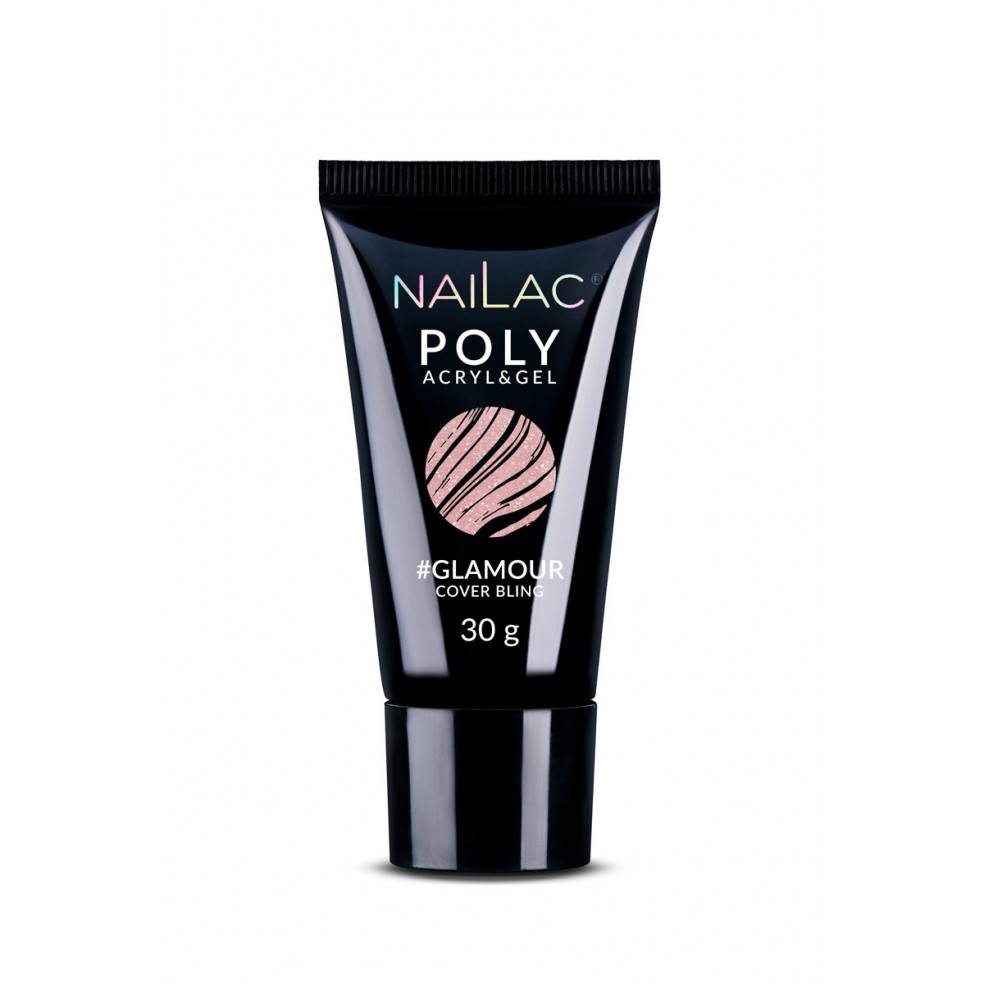 Poly Acryl&Gel #Glamour Cover Bling NaiLac 30g