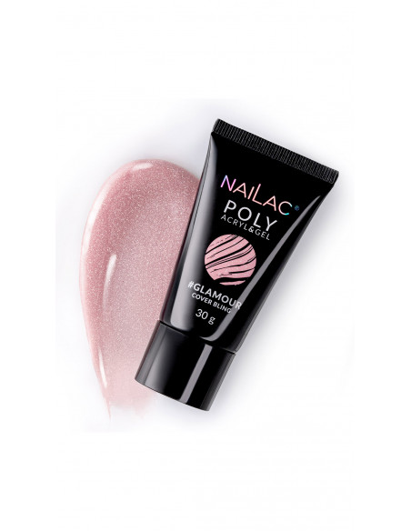 Poly Acryl&Gel #Glamour Cover Bling NaiLac 30g