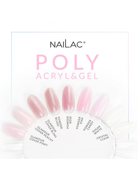 Poly Acryl&Gel #Crystal Clear NaiLac 30g