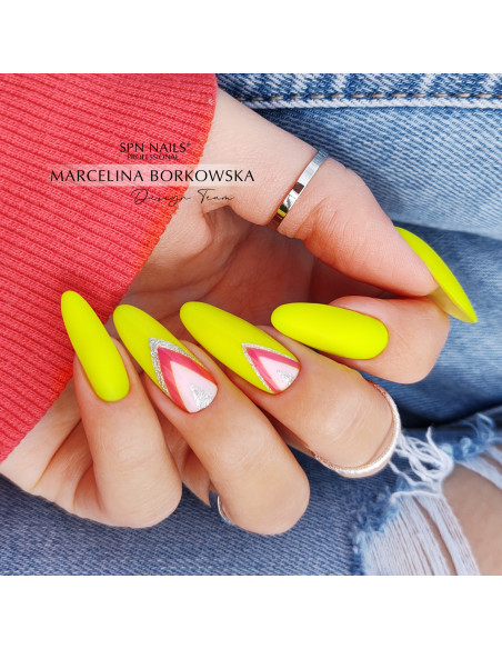 Lakier hybrydowy 704 Neon Lemon UV LaQ 8ml