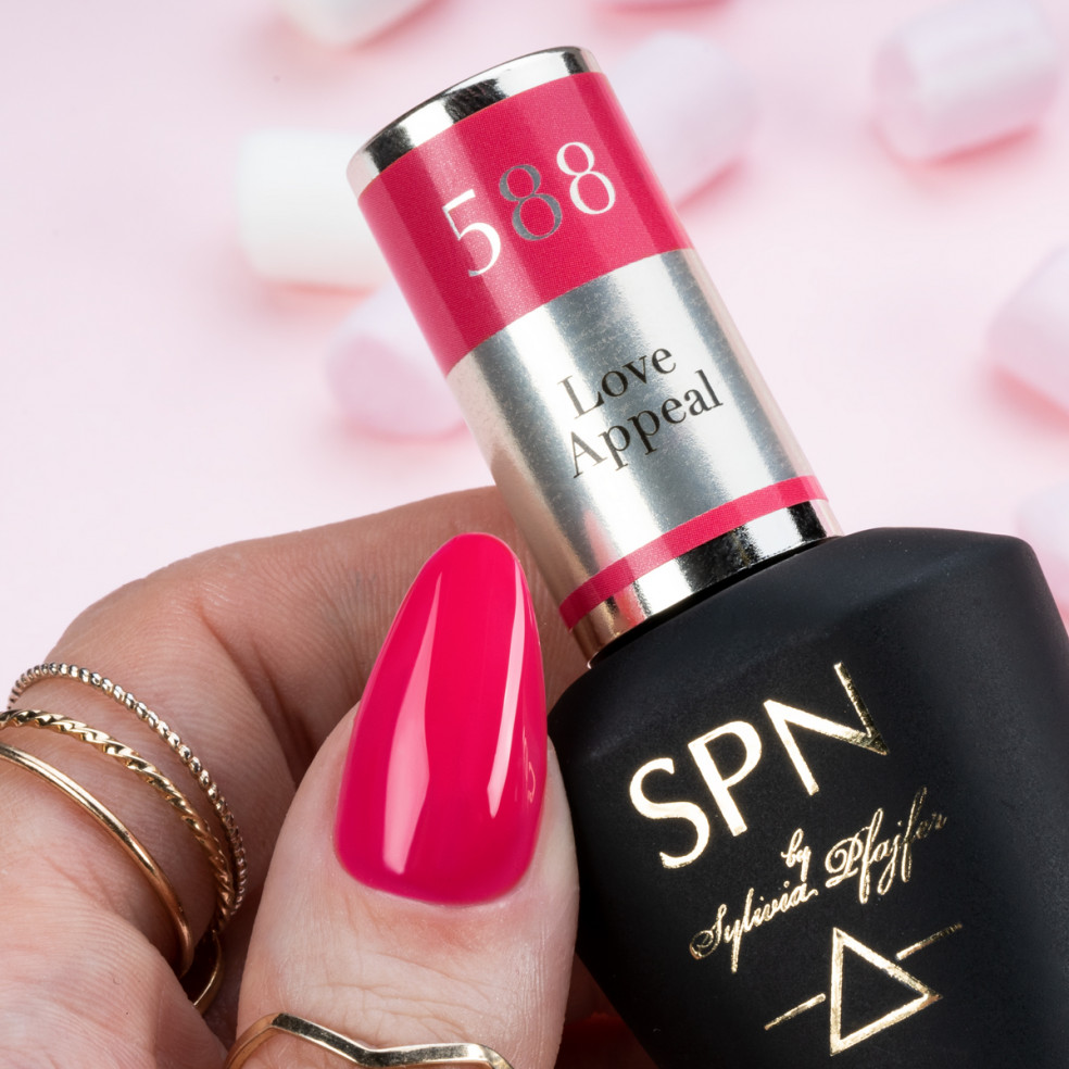 Lakier hybrydowy 588 Love Appeal UV... Lakier hybrydowy 588 Love Appeal UV...