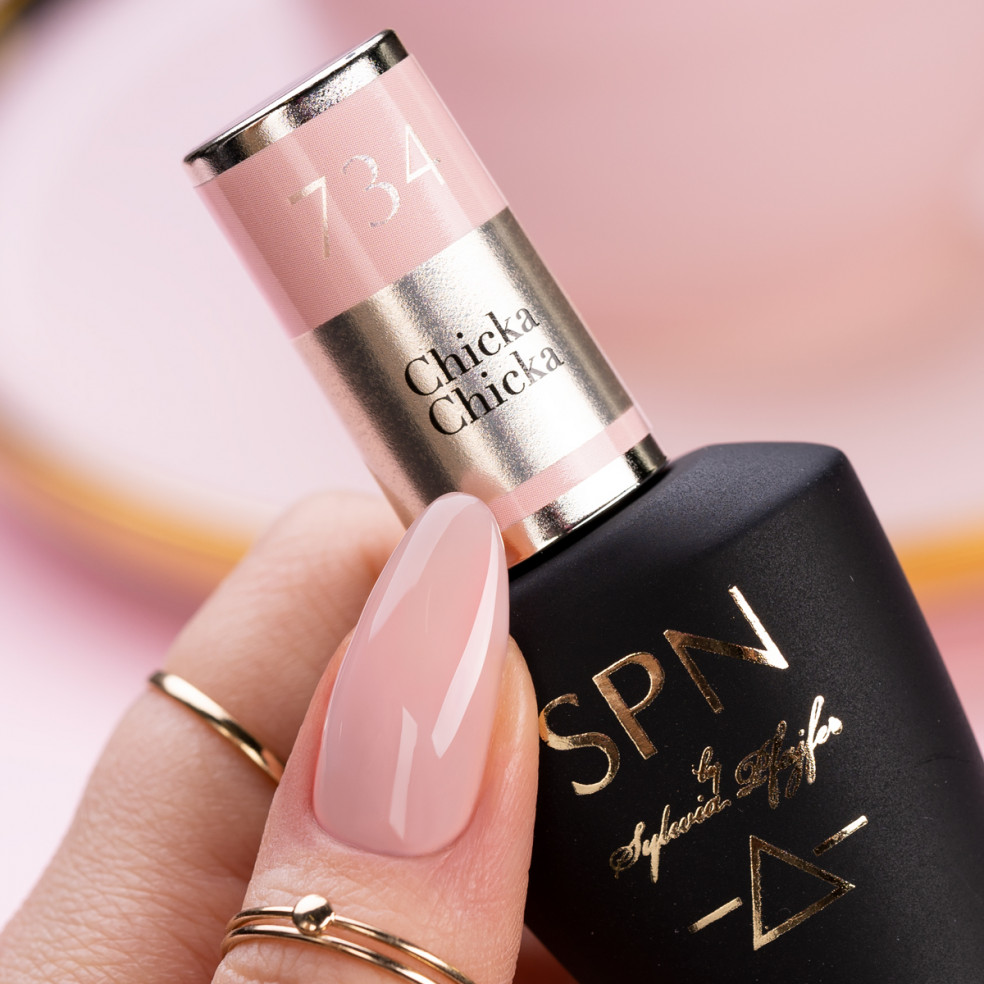 Lakier hybrydowy 734 Chicka Chicka UV... Lakier hybrydowy 734 Chicka Chicka UV...