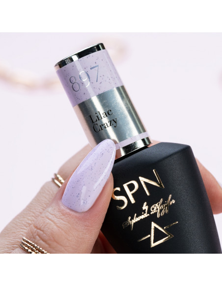 Lakier hybrydowy 897 Lilac Crazy UV LaQ 8ml
