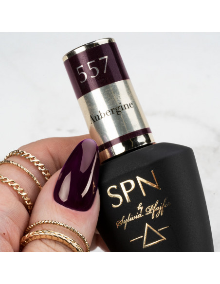 Lakier hybrydowy 557 Aubergine UV LaQ 8ml