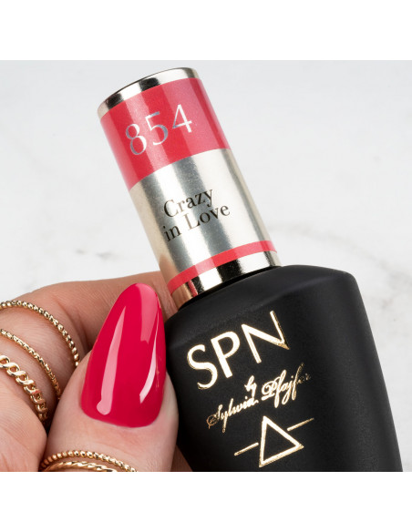 Lakier hybrydowy 854 Crazy in Love UV LaQ 8ml