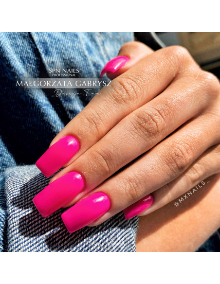 pinkpink.522様 Neonowo-różowy lakier hybrydowy 562 Rock It Pink! SPN Nails