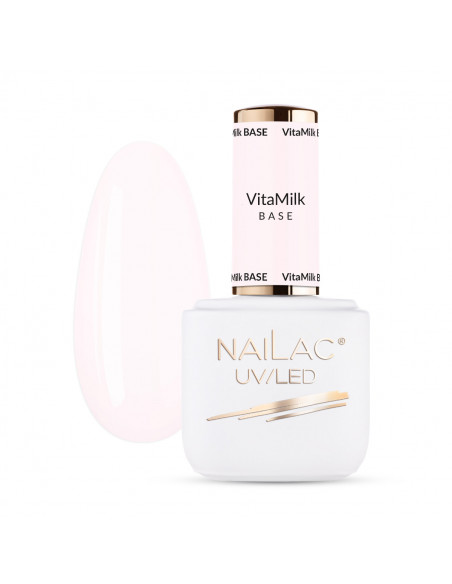 VitaMilk hybrid base coat  NaiLac 7ml