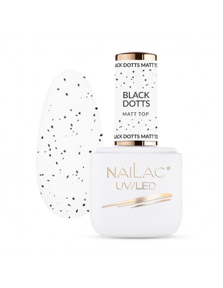 Black Dotts Matt TOP NaiLac 7ml