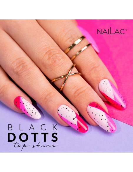 Top hybrydowy Black Dotts TOP Shine NaiLac 7ml